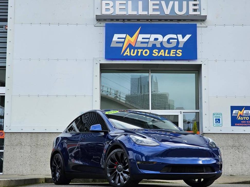 TESLA MODEL Y 2021 5YJYGDEF7MF277934 image